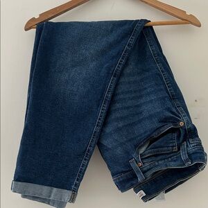 Classic Straight Women’s Dark Blue Jeans